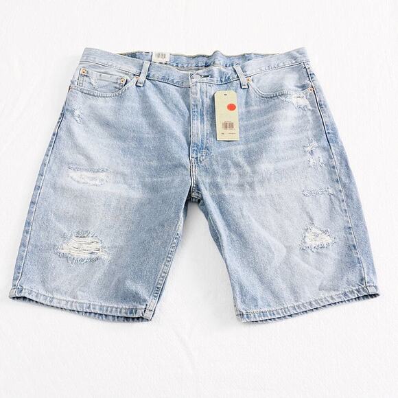Levi's 511 Slim Shorts Men's Light Wash Denim Jean Shorts SZ42 NWT - Picture 5 of 6